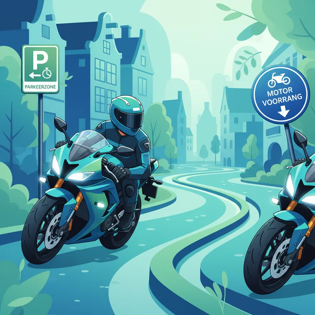 Image for the Dutch Traffic Laws for A1 Motorcycles learning unit