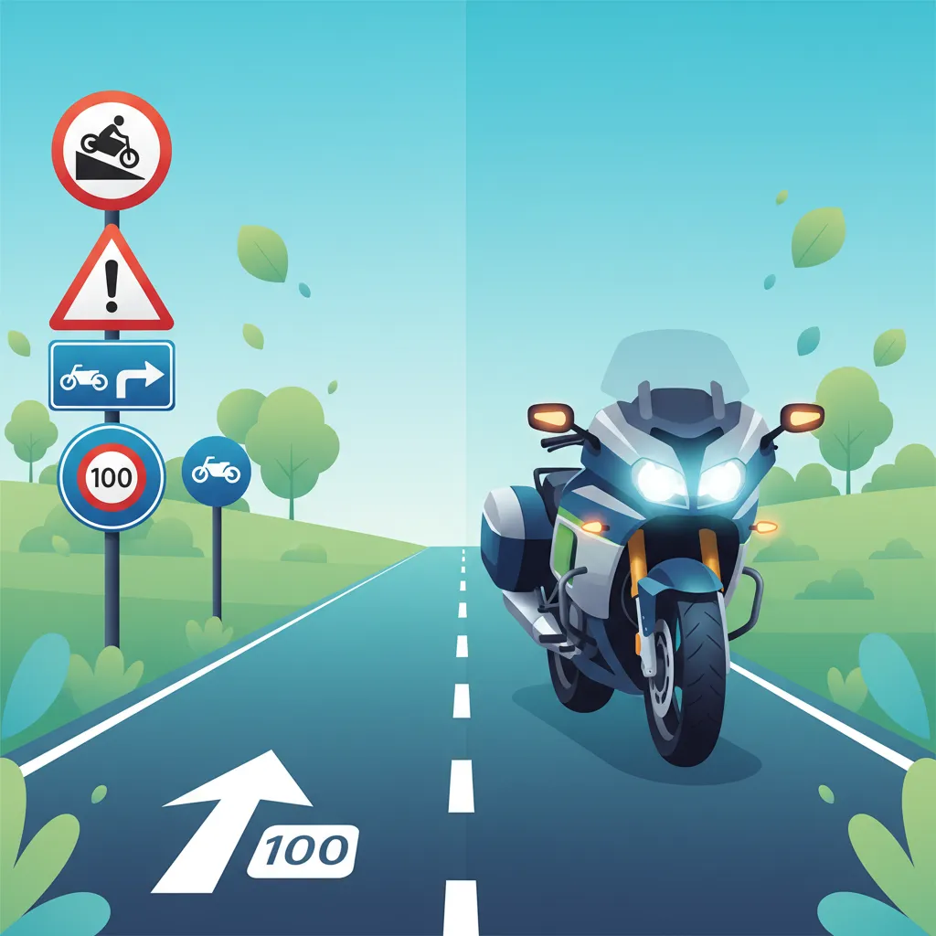 Image for the Road Signs and Motorcycle-Specific Indicators learning unit