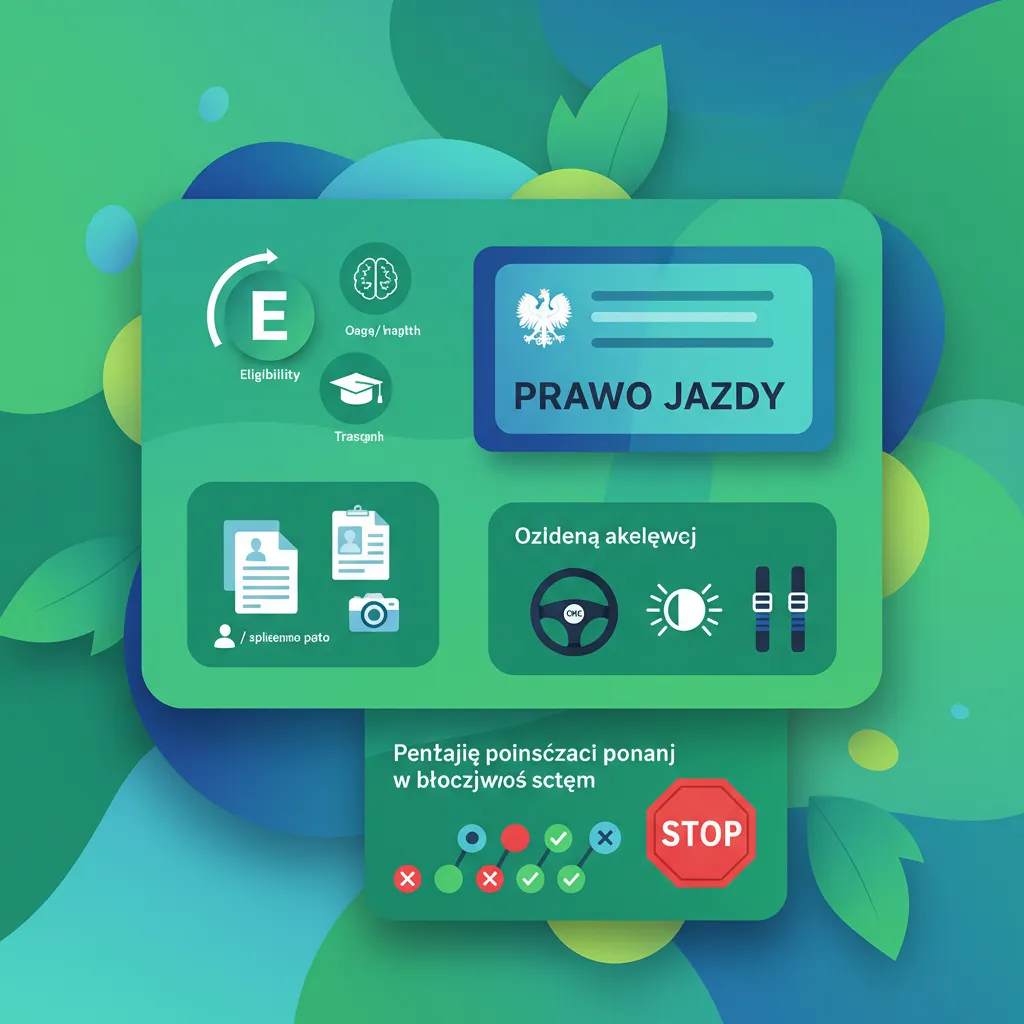 Obraz przedstawiający jednostkę Podstawy prawne i wymogi dotyczące prawa jazdy