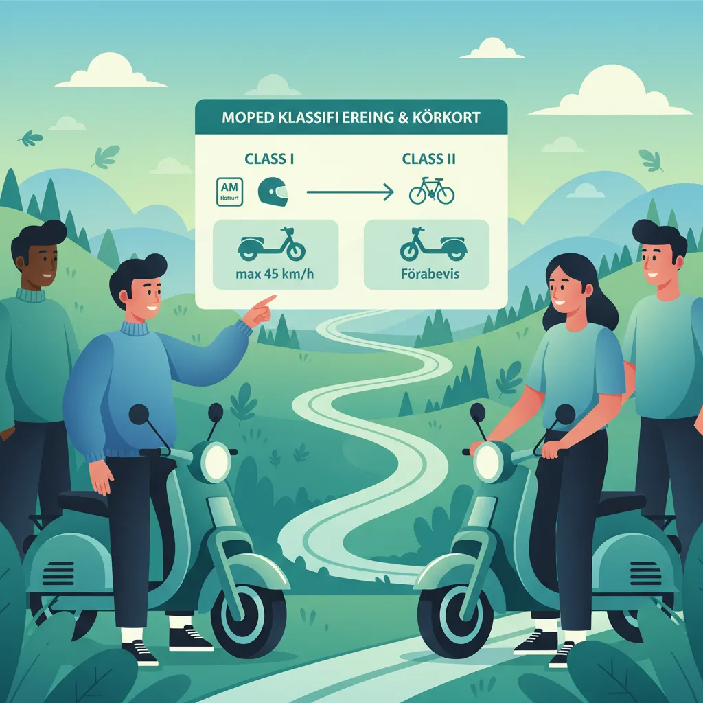 Introduktion till Moped klass I och körkort